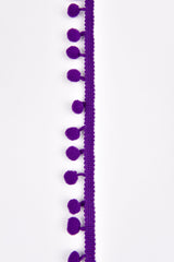 Pompom Trim Fringe Ribbon String - G.k Fashion Fabrics