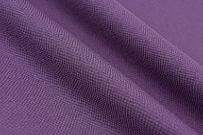 Ponte fabric- a rare combo of polyester, rayon and spandex.