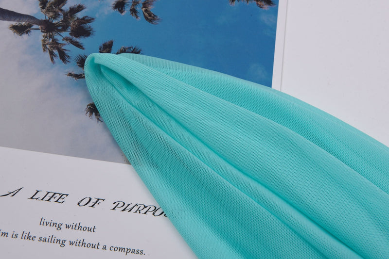 Slinky 4-Way Stretch Nylon Spandex Light Blue Fabric by the Yard (5260F-5K)