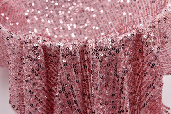 Premium All Over Sequins Mesh Stretch Fabric, cocktail/party dress - 6591 - G.k Fashion Fabrics