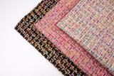 Premium Designer Made Wool Blended Tweed Fabric - G.k Fashion Fabrics