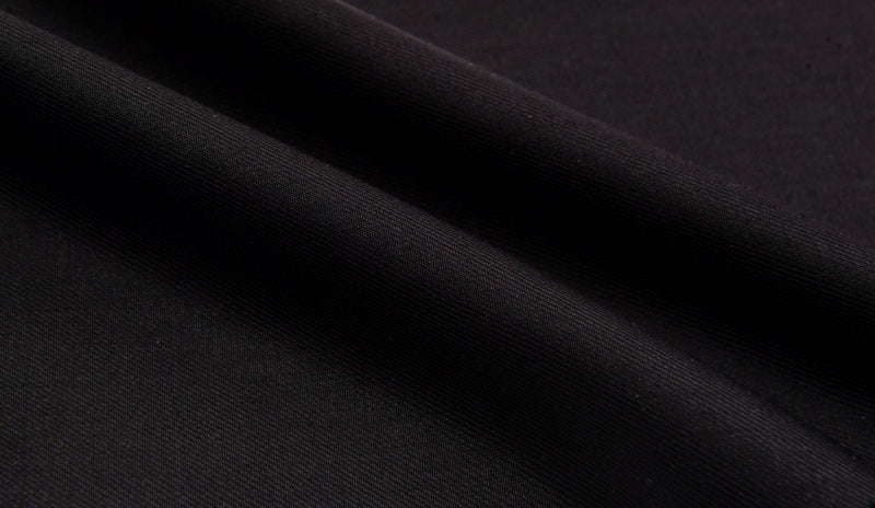 Premium Quality Viscose Blended Suiting Fabric - G.k Fashion Fabrics Black / Price per Half Yard Suiting Fabric