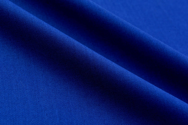 Premium Quality Viscose Blended Suiting Fabric - G.k Fashion Fabrics Dazzling Blue / Price per Half Yard Suiting Fabric