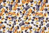 Premium Stretch Silky Satin Digital Print Fabric- Floral Dreams-#11/1 - G.k Fashion Fabrics
