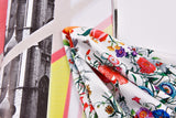 Premium Stretch Silky Satin Digital Print Fabric- Fresh Bloom-#16/1 - G.k Fashion Fabrics