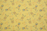 Rabbits Print Cotton Flannel Fabric - G.k Fashion Fabrics
