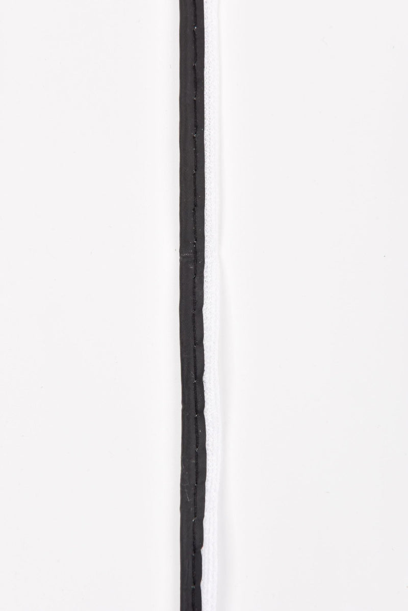 Reflective Piping Cord 8mm, 5 Yards Pack - G.k Fashion Fabrics Black / 5 Yards Pack Haberdashery