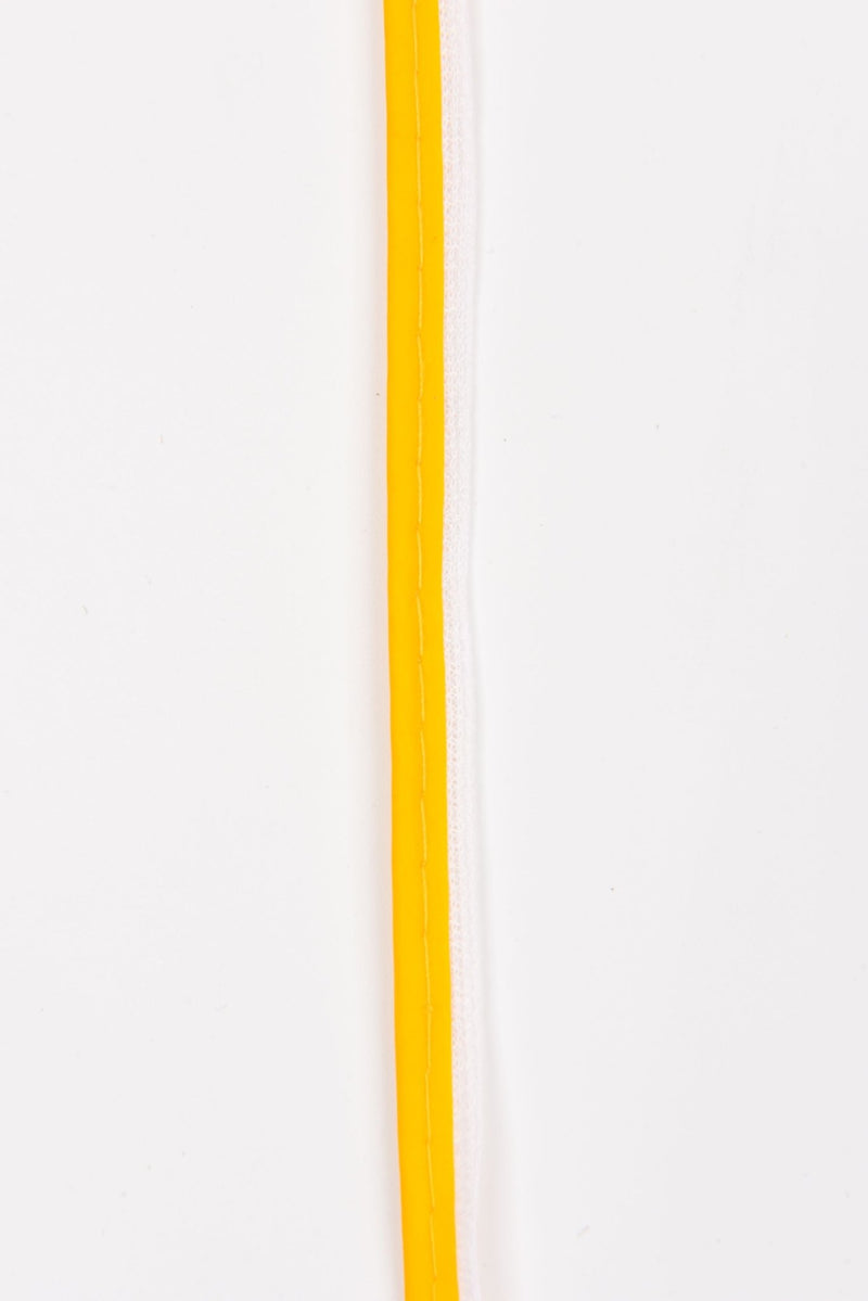 Reflective Piping Cord 8mm, 5 Yards Pack - G.k Fashion Fabrics Yellow / 5 Yards Pack Haberdashery