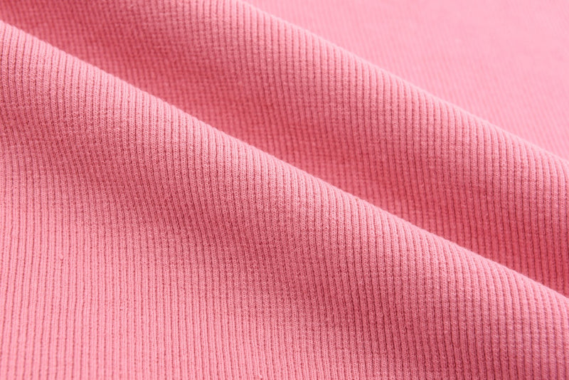 Ribbed Knitted Cotton Stretch Tubular Trim Cuffing jersey Fabric - G.k Fashion Fabrics fabric