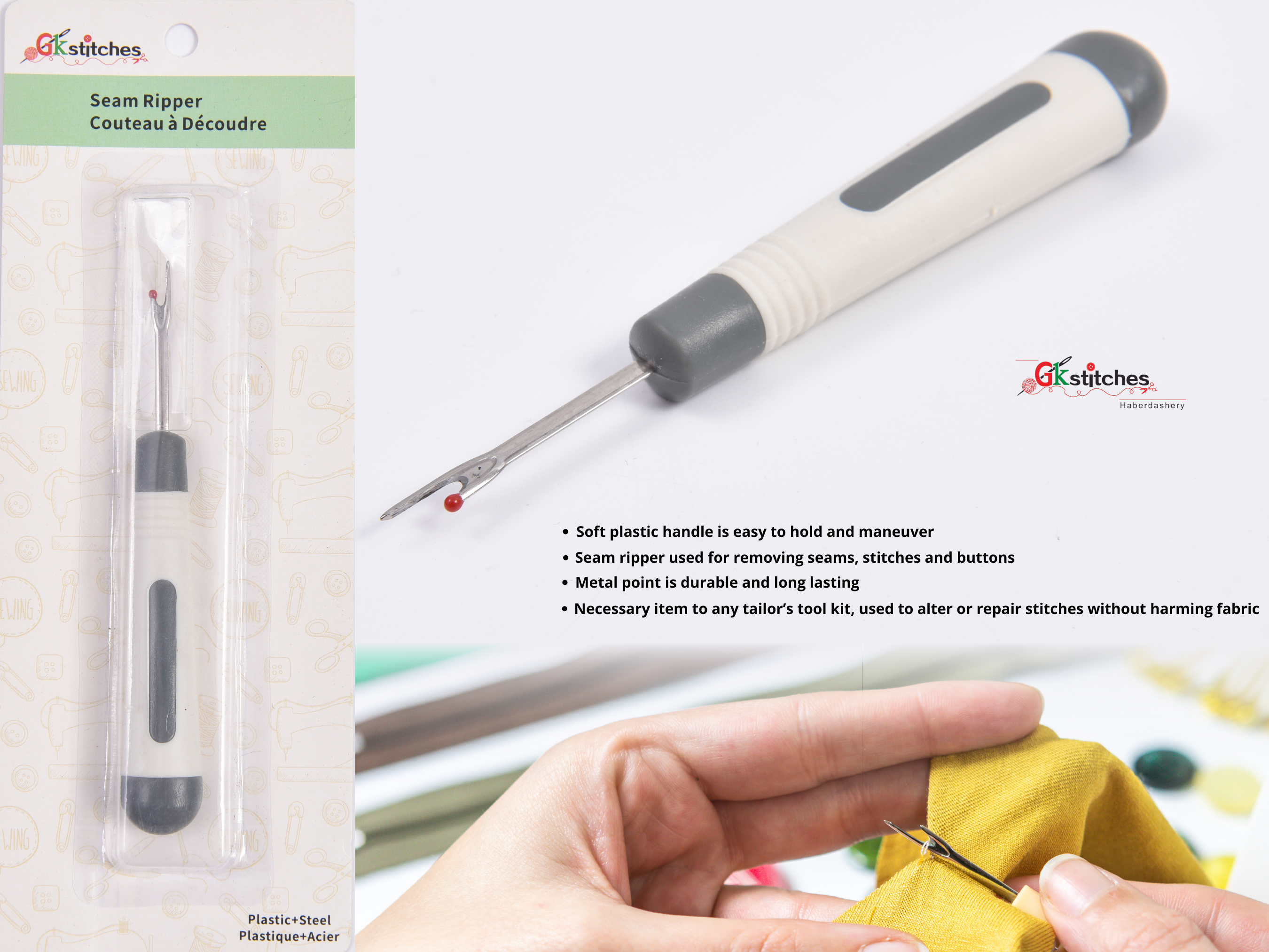 Seam Ripper large – G.k Fashion Fabrics