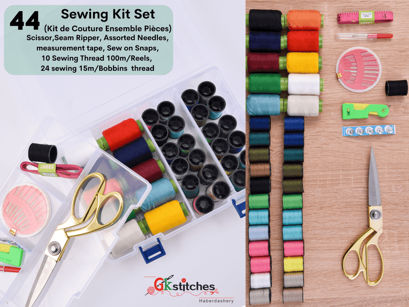 Sewing Set (44 Pieces ) - G.k Fashion Fabrics
