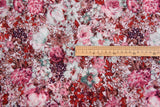 Silky Chiffon Flower Print Fabric - S1036 - G.k Fashion Fabrics chiffon