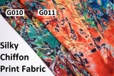 Silky Chiffon Print Fabric - S1036 - G.k Fashion Fabrics chiffon