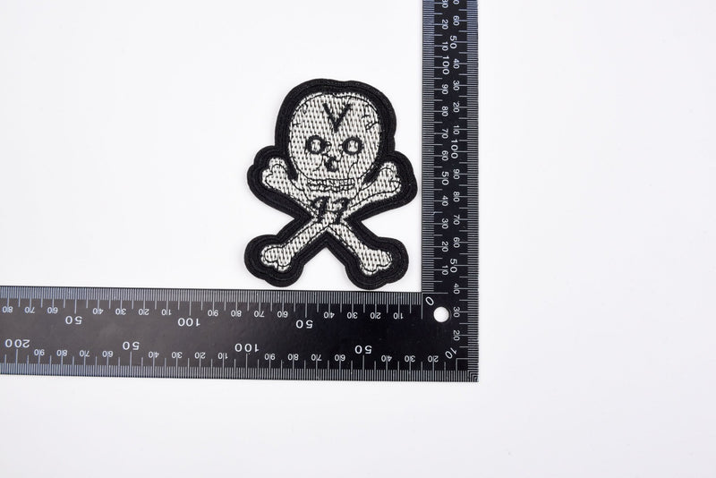 Skeleton High-quality Patch (2 Pieces Pack) Sew on, Embroidered patches. - G.k Fashion Fabrics
