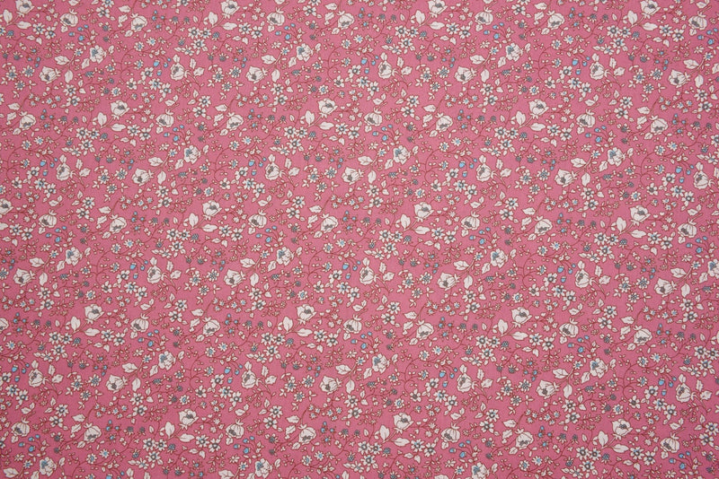 Small All Over Floral Print - Washed 100% Cotton Poplin - 3494 - G.k Fashion Fabrics cotton poplin