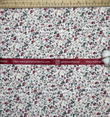 Small Floral Roses Print - Washed 100% Cotton Poplin - 9233 - G.k Fashion Fabrics cotton poplin