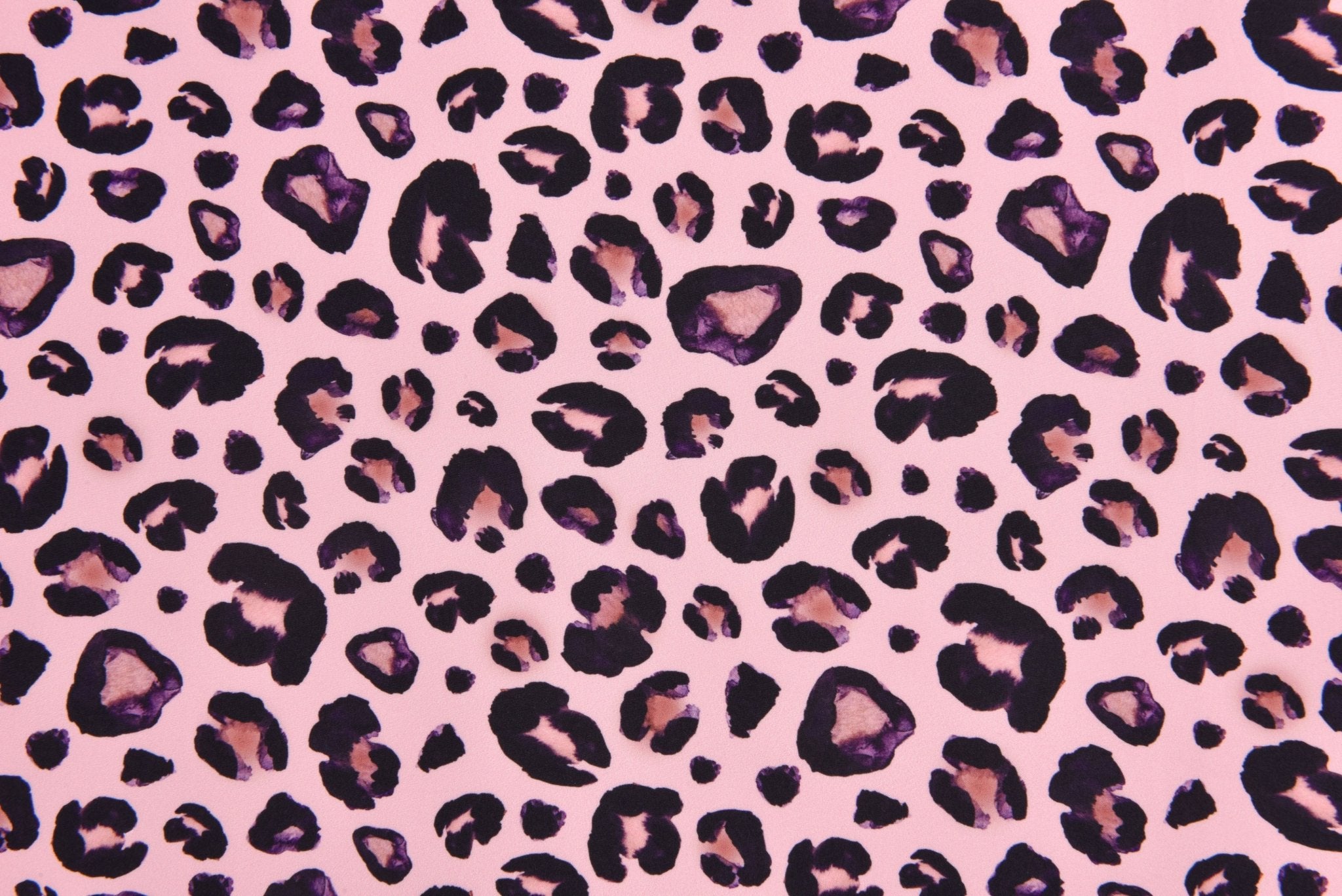 Light Leopard Fabric in Pink