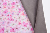Softshell Digital Print Fabric - G.k Fashion Fabrics Floral Petals / Price per Half Yard softshell