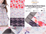 Softshell Digital Print Fabric - G.k Fashion Fabrics