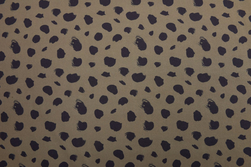 Softshell Digital Speckles Print Fabric - G.k Fashion Fabrics Khaki / Swatch 10cm x 10cm softshell