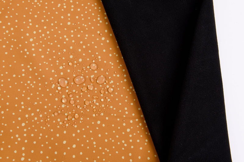Softshell fabric Polka Dots Print Waterproof Water Repellent Resistant - G.k Fashion Fabrics softshell