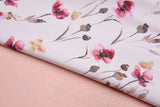 Softshell fabric Poppy Print Waterproof Water Repellent Resistant - G.k Fashion Fabrics softshell