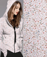 Softshell fabric Spring Floral Print Waterproof Water Repellent Resistant - G.k Fashion Fabrics softshell