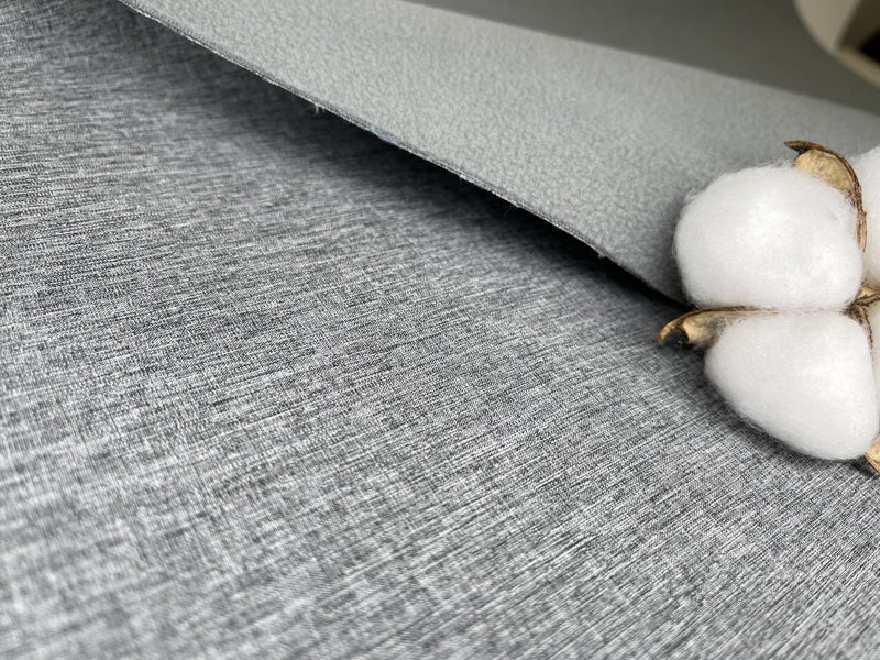 Softshell melange fabric - G.k Fashion Fabrics Light Grey / Price per Half Yard softshell