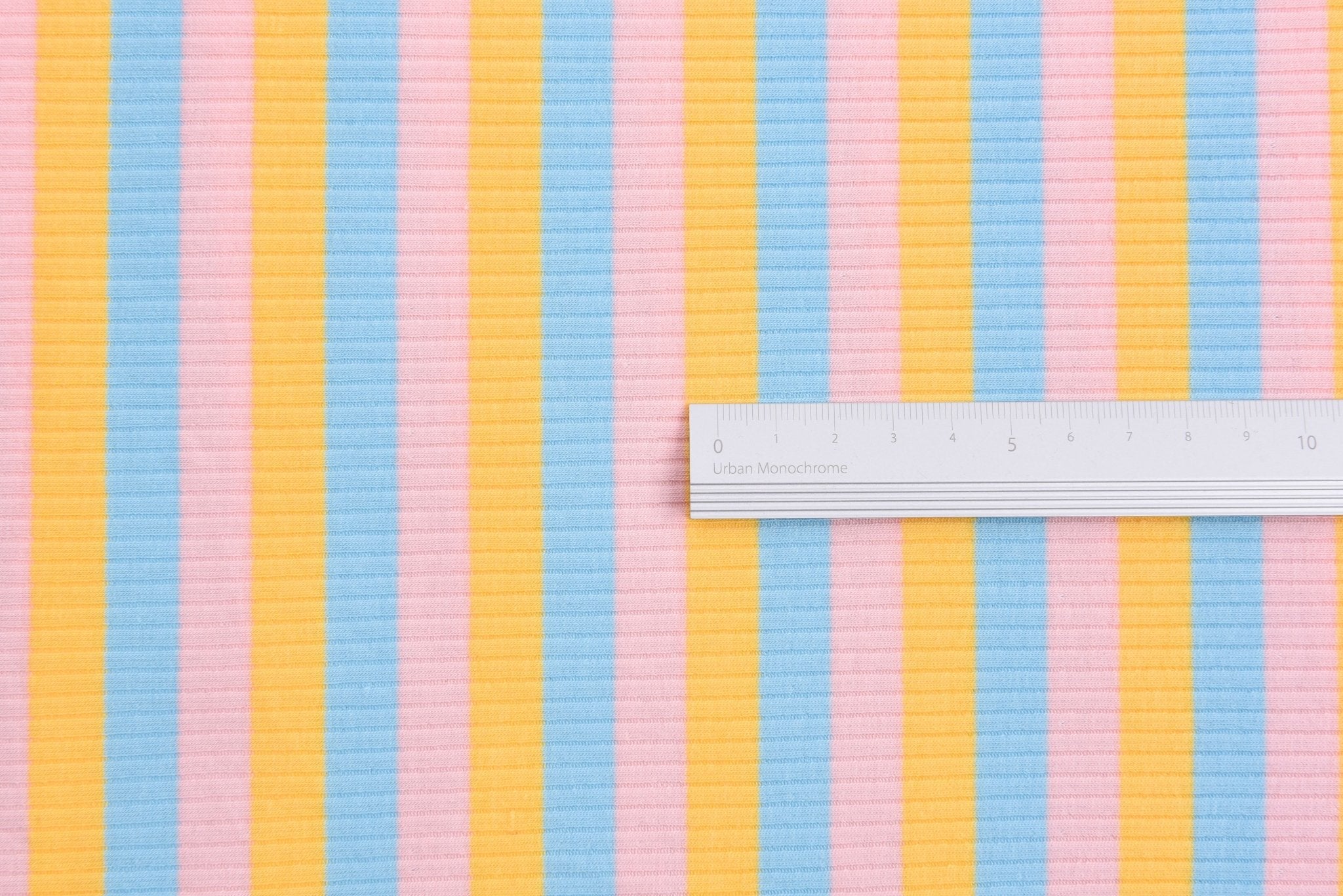 Striped Rib Knit Cotton Jersey Fabric - S1037 – G.k Fashion Fabrics