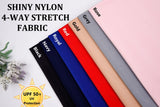 Tricot Shiny UV Protective Nylon Swimwear / Sports 4-Way Stretch Fabric - G.k Fashion Fabrics swimwear