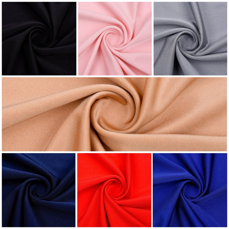 Solid Stretch Soft Shiny Fabric Cloth for Performance Costume DIY