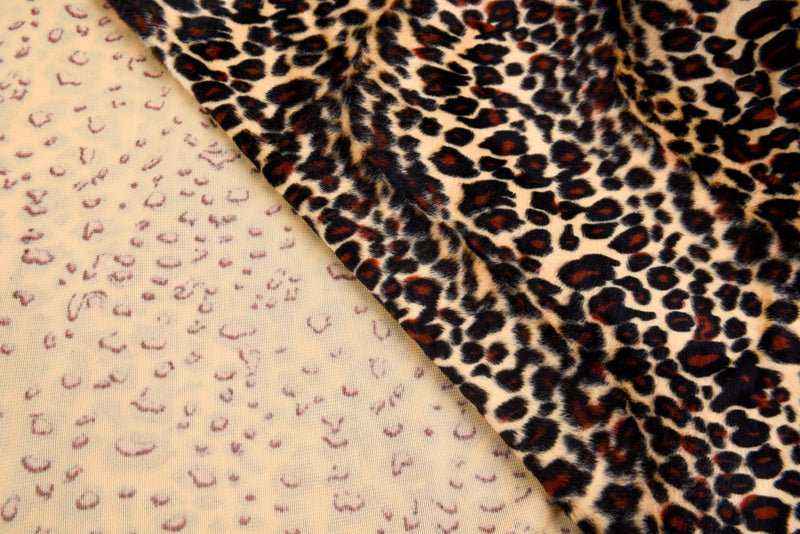 Velboa Pony Skin Faux Fur Print Fabric - G.k Fashion Fabrics