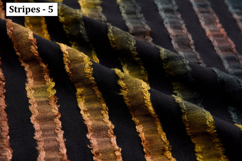 Viscose Nylon Burnout Digital Print Knit Fabric - S1034 - G.k Fashion Fabrics viscose