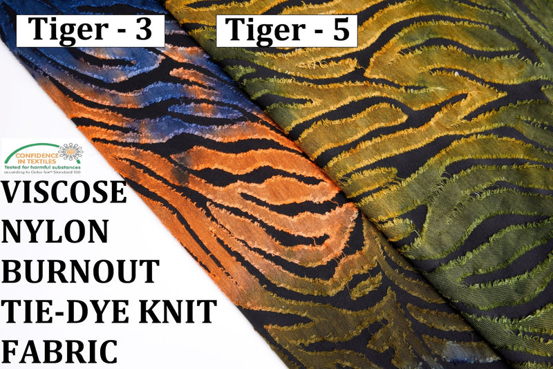 Viscose Nylon Burnout Digital Print Knit Fabric - S1034 – G.k Fashion  Fabrics