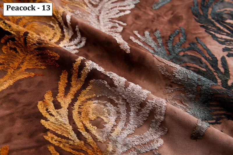 Viscose Nylon Burnout Digital Print Knit Fabric - S1034 - G.k Fashion Fabrics viscose