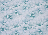 Viscose Poplin Aquarelle Flowers Print Fabric - 6006 - G.k Fashion Fabrics