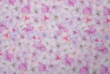 Viscose Poplin Water Floral Print Fabric - 6010 - G.k Fashion Fabrics Soft Lilac- 1842 / Price per Half Yard viscose