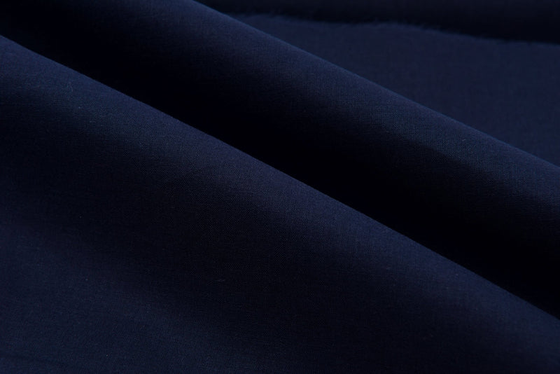 Voile Lawn cotton Fabric, 100% Cotton, sheer gauze muslin fabric - G.k Fashion Fabrics French Navy - 097 / Price per Half Yard seersucker