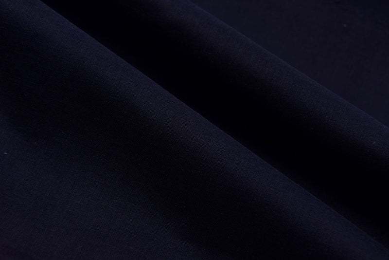Voile Lawn cotton Fabric, 100% Cotton, sheer gauze muslin fabric - G.k Fashion Fabrics Dark Navy - 121 / Price per Half Yard seersucker