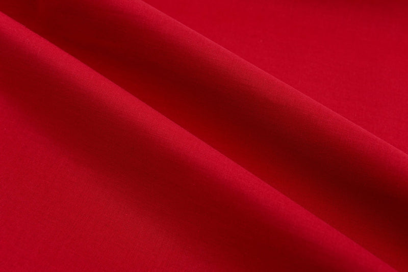 Voile Lawn cotton Fabric, 100% Cotton, sheer gauze muslin fabric - G.k Fashion Fabrics Red - 048 / Price per Half Yard seersucker