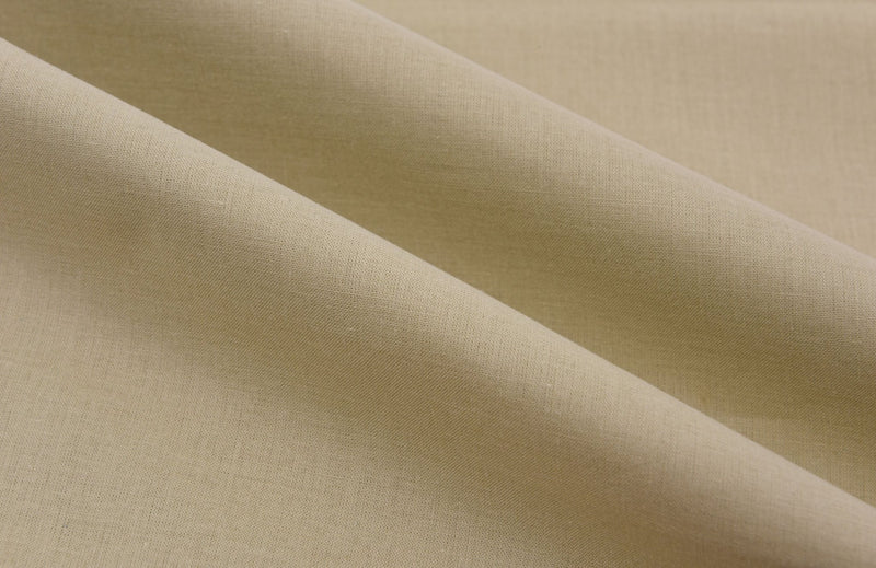 Voile Lawn cotton Fabric, 100% Cotton, sheer gauze muslin fabric - G.k Fashion Fabrics Light Beige - 010 / Price per Half Yard seersucker