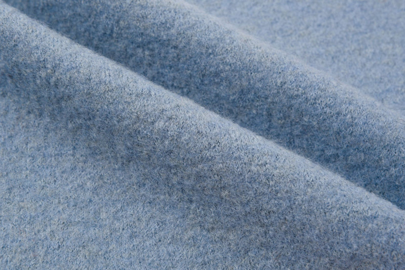 Washed & Premium 100% Boiled Wool Fabric