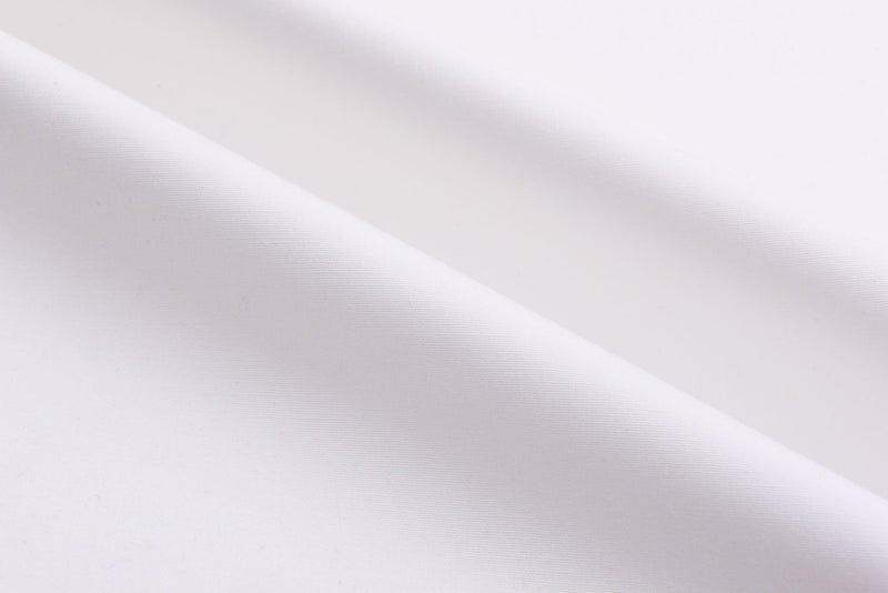 Washed Stretch Cotton Poplin solid fabric Superior vibrant colors - S6417 - G.k Fashion Fabrics Optical White - 1 / Price per Half Yard Cotton Poplin