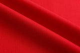 Washed Stretch Cotton Poplin solid fabric Superior vibrant colors - S6417 - G.k Fashion Fabrics Red - 6 / Price per Half Yard Cotton Poplin