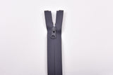 Waterproof Zippers Open End 60 CM - G.k Fashion Fabrics Dark Rock Grey - 312 / 60 cm (open end) Zippers