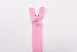 Waterproof Zippers Open End 60 CM - G.k Fashion Fabrics Baby Pink - 134 / 60 cm (open end) Zippers