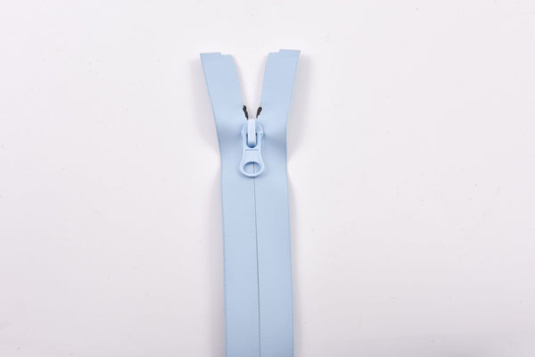 Waterproof Zippers Open End 60 CM - G.k Fashion Fabrics Light Blue - 183 / 60 cm (open end) Zippers