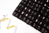 Wool Blended Knit Boucle Fur Plush Textured Fabric - G.k Fashion Fabrics