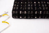 Wool Blended Knit Boucle Fur Plush Textured Fabric - G.k Fashion Fabrics