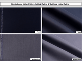Wool Blend Herringbone Suiting Fabric - 6428 - G.k Fashion Fabrics Suiting Fabric